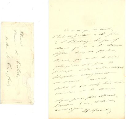 AUTOGRAPHES GIRARDIN (Émile de). 20 LAS,...