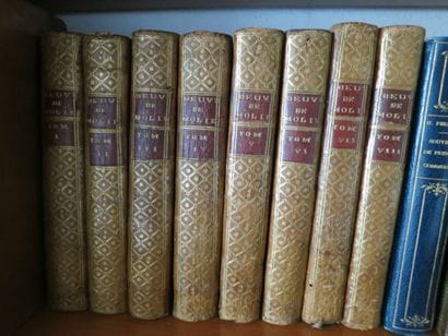 OEuvres de MOLIERE, 8 volumes, 18th cent...