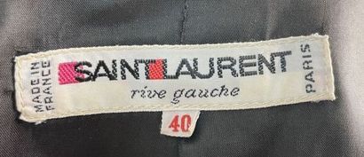 YVES SAINT LAURENT
Set of two jackets (T.40),...