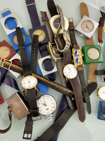 Lot of various watches
(as is)