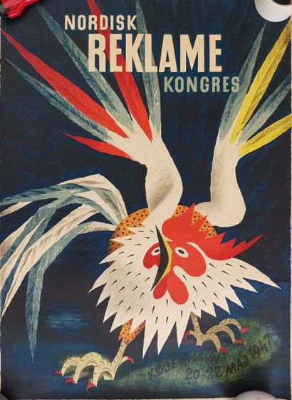 Batch of posters on the theme of travel and...