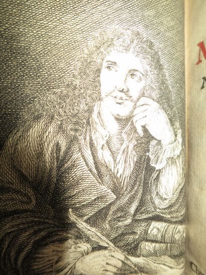 OEuvres de MOLIERE, 8 volumes, 18th cent...