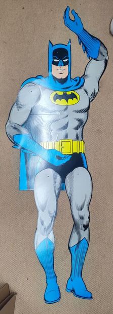 Set of comic book posters including Batman...