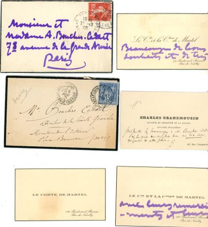 AUTOGRAPHS GYP. 2 LAS : 4 ff. to Boucher-Cadart...
