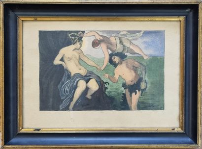 MILIOTTI Nikolai (1874-1962) 
Scene from...