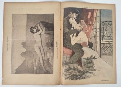 GIL BLAS
Newspaper illustrated by Steinlen,...