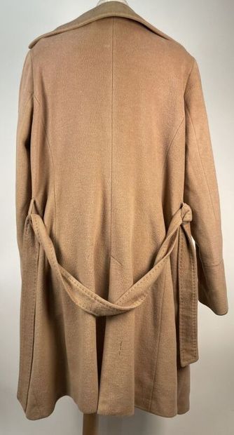 Set of three coats including one HERMES 
Stains...