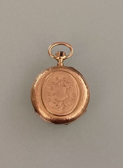 Collar watch in 18k yellow gold
Diameter:...