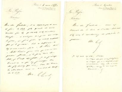 AUTOGRAPHES GIRARDIN (Émile de). 20 LAS,...