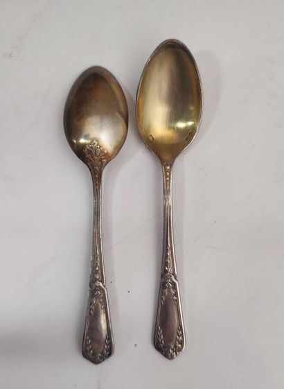 ERCUIS
Part of a silver-plated menagère,...