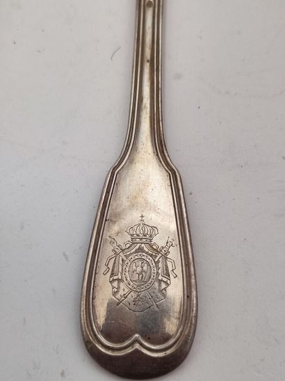 CHRISTOFLE 
Set of silver-plated flatware...