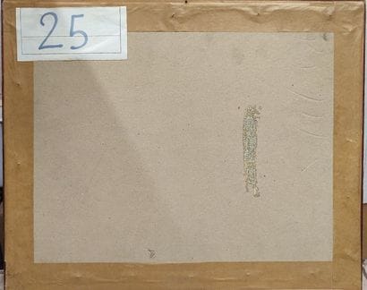 Modern school
House
Pencil and charcoal
Signed...
