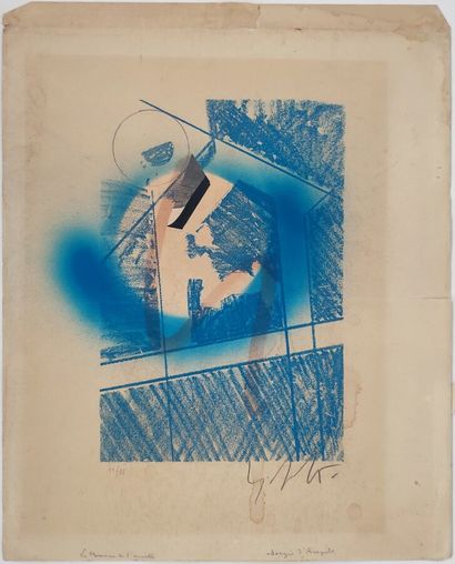 DANGELO Sergio (1932-2022)
Abstract blue...