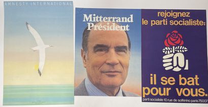 Set of posters on politics.
Attached is a...
