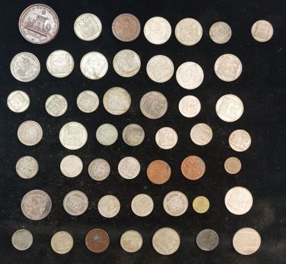 Lot of 365 silver coins 
Weight: 4131 grams...