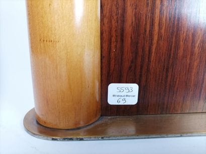 Wood and metal frame 
Art Deco style
Height...