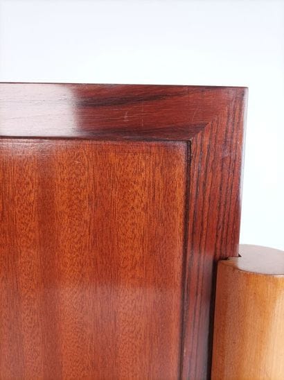 Wood and metal frame 
Art Deco style
Height...
