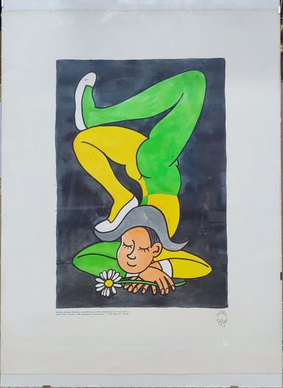EFFEL Jean (1908-1982)
Lot de deux estampes...