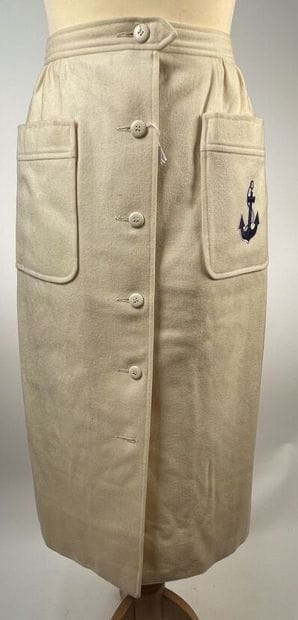 YVES SAINT LAURENT
Set of two jackets (T.40),...