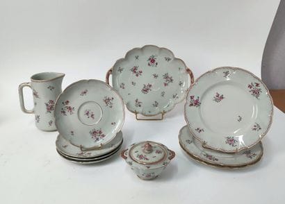 Havilland Limoges, Rouard house
White and...