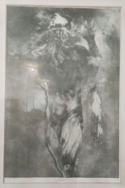 VILAGE Michel (20th century)
Male Nude 
Artist's...