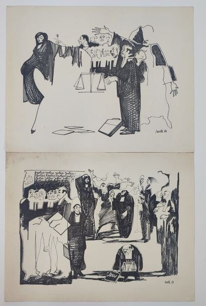 MORETTI Raymond (1931-2005)
Composition with...