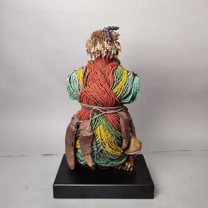 NAMJI, North Cameroon
Large doll, patinated...