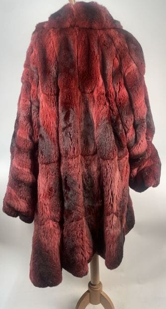 Set of two fur coats