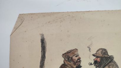 Modern school
Two soldiers
Watercolor and...