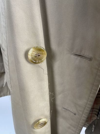 BURBERRY'S
Set of two trench coats 
Stains...