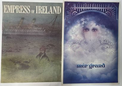 Batch of various posters (pop culture, religious...