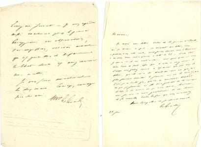 AUTOGRAPHES GIRARDIN (Émile de). 20 LAS,...