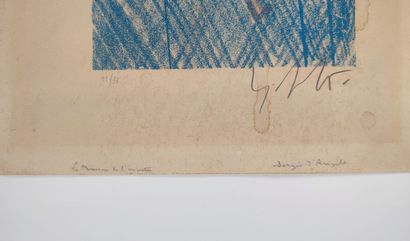 DANGELO Sergio (1932-2022)
Abstract blue...