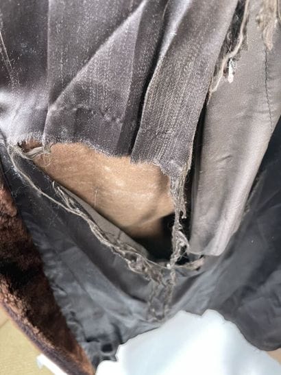 Set of three fur coats
Tears
