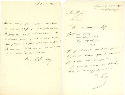 AUTOGRAPHES GIRARDIN (Émile de). 20 LAS,...