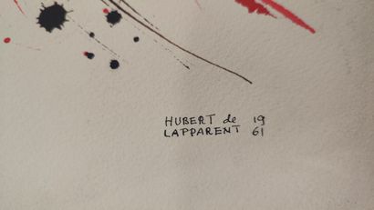 Lot of modern and contemporary drawings and...