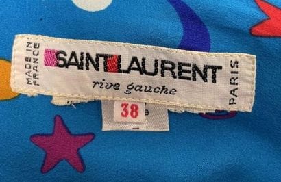 YVES SAINT LAURENT
Set of two jackets (T.40),...