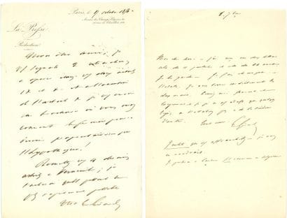 AUTOGRAPHES GIRARDIN (Émile de). 20 LAS,...