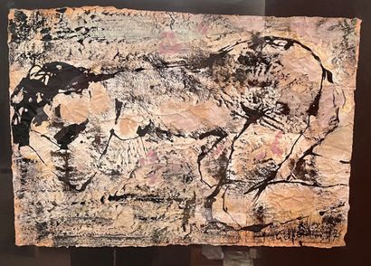 Contemporary school 
Composition 
Mixed media,...