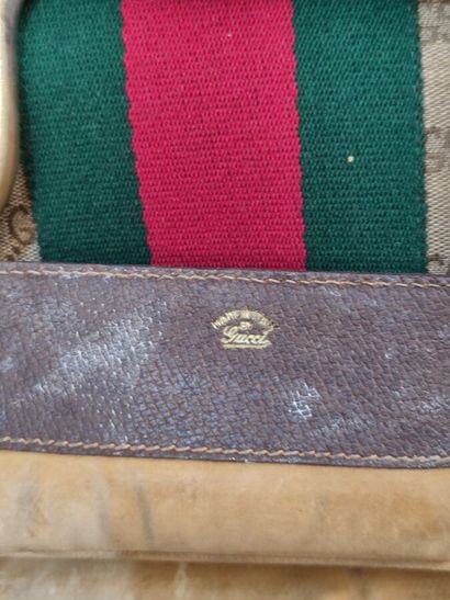 GUCCI
Set of three handbags, two blue and...