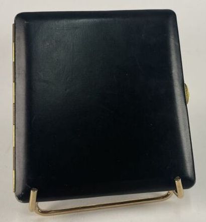 LONGCHAMP
Cigarette box in black leather...