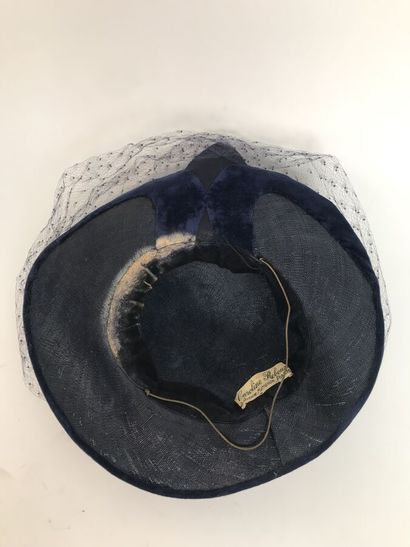 Set of three hats and their boxes, two signed...