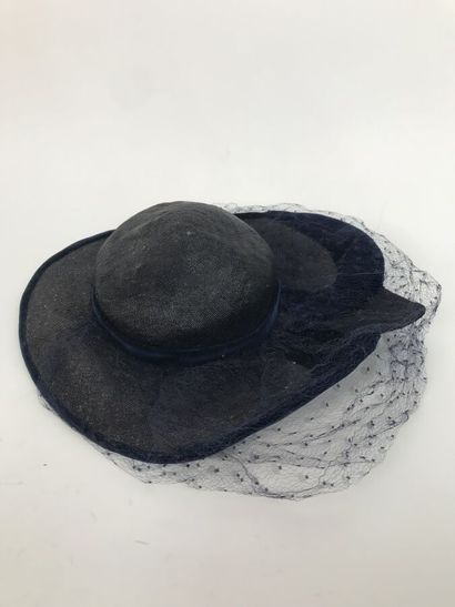 Set of three hats and their boxes, two signed...