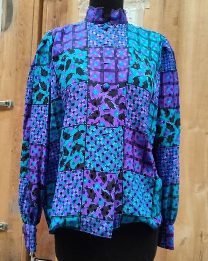 CARVEN 
Set of tops including
Green blouse...