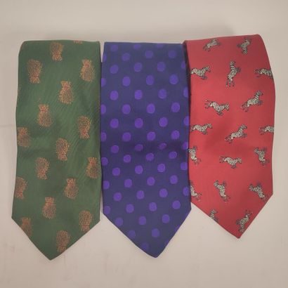 Set of three RYKIEL ties
