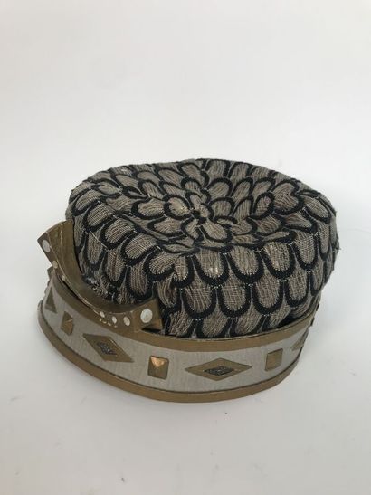 Set of three hats and their boxes, two signed...