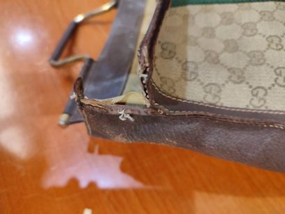GUCCI
Set of three handbags, two blue and...