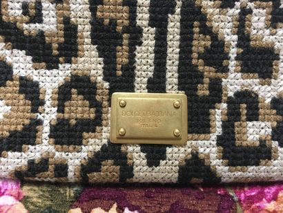 DOLCE & GABANA
Bag in imitation snake, velvet,...