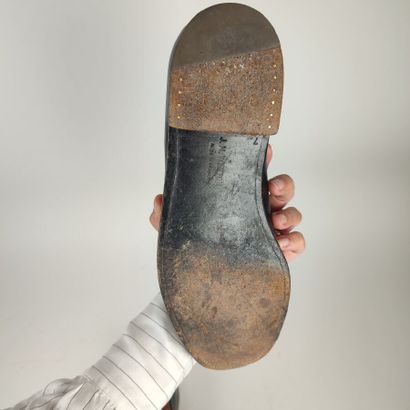 J.M. WESTON
Set of 3 pairs of moccasins and...