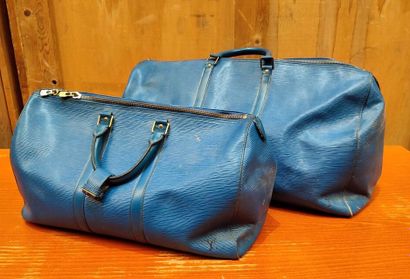 LOUIS VUITTON
Set of two travel bags, keepall...